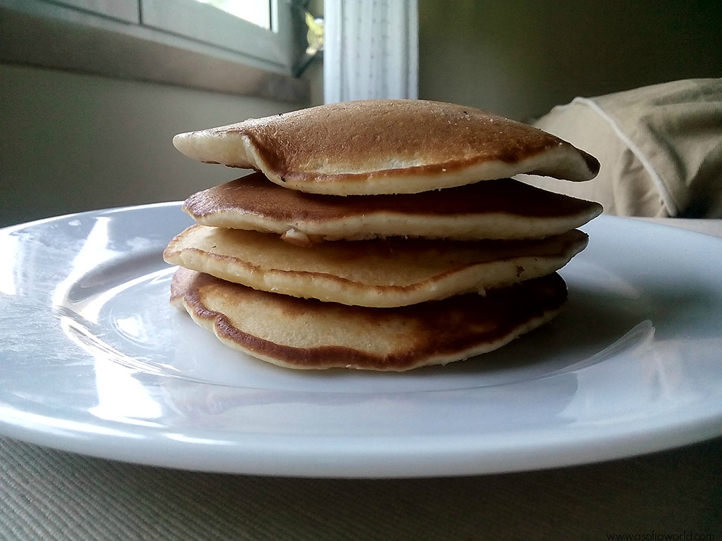 receita panquecas de aveia