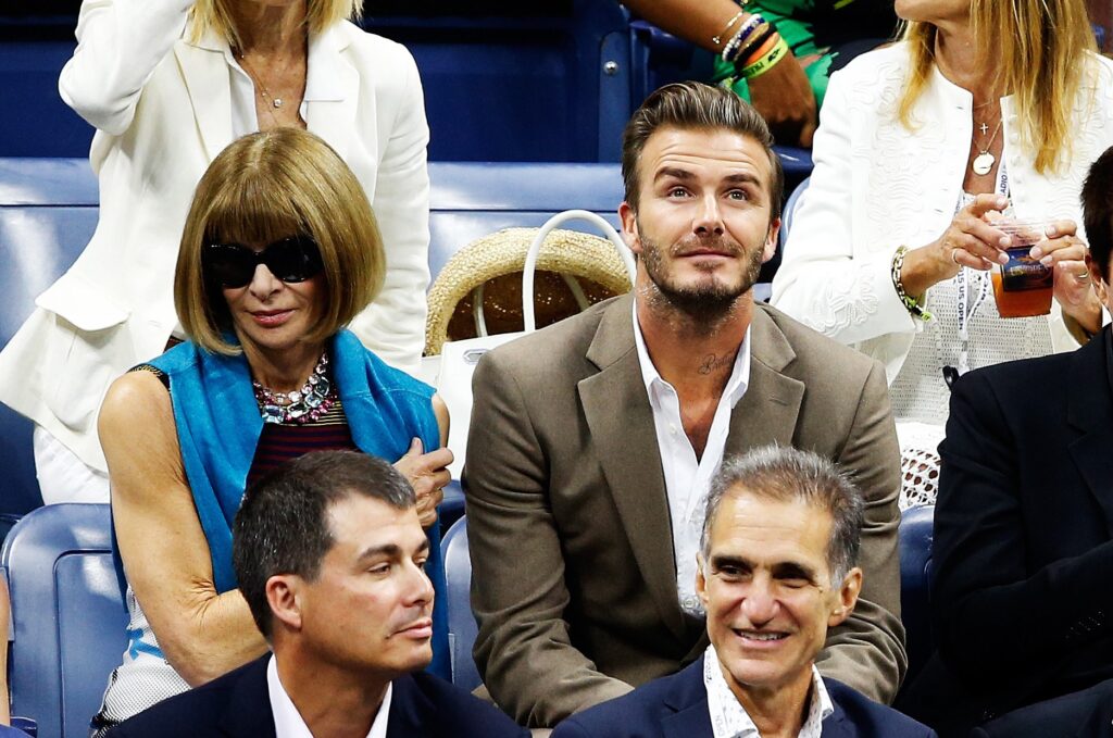 anna wintour david beckham