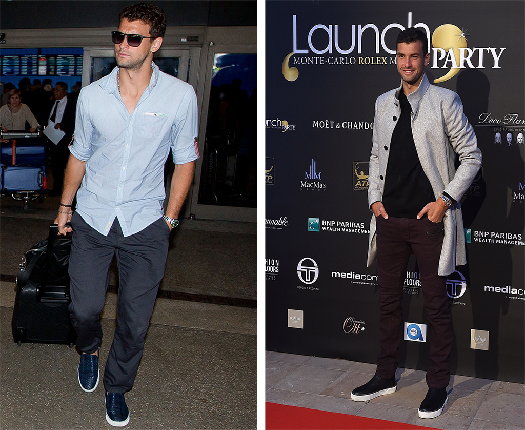estilo Grigor Dimitrov
