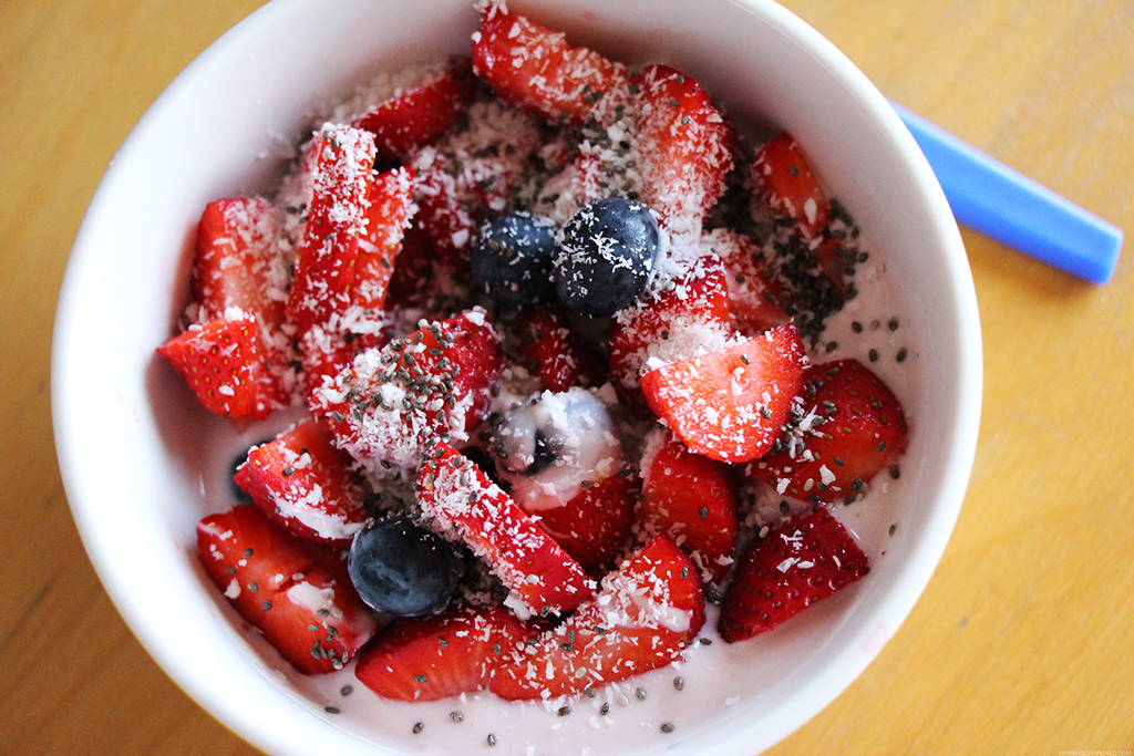 receita yogurt bowl