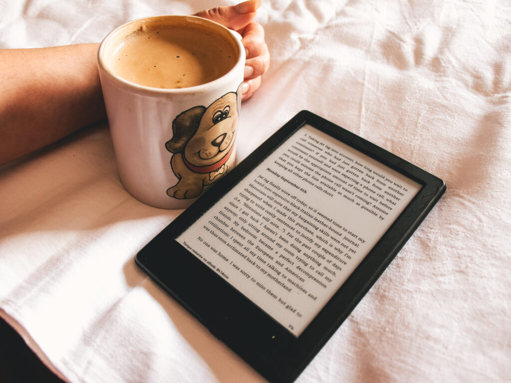 hábitos de leitura no kindle