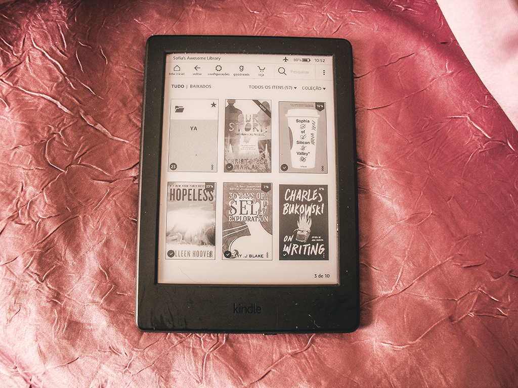 como organizo o Kindle