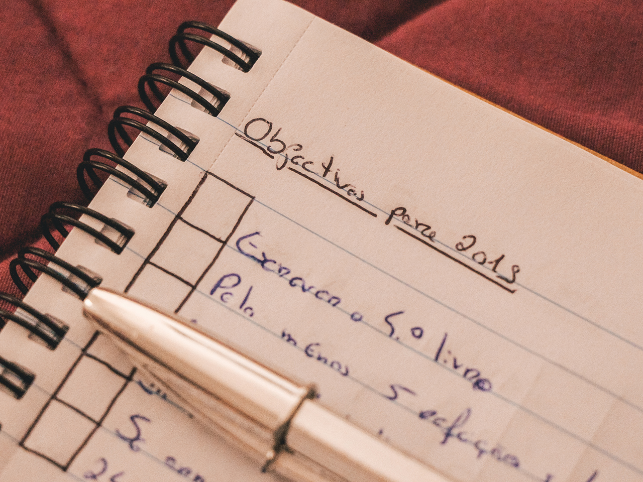 Objectivos blog 2019