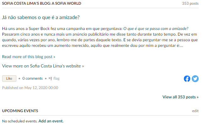 página de autor goodreads