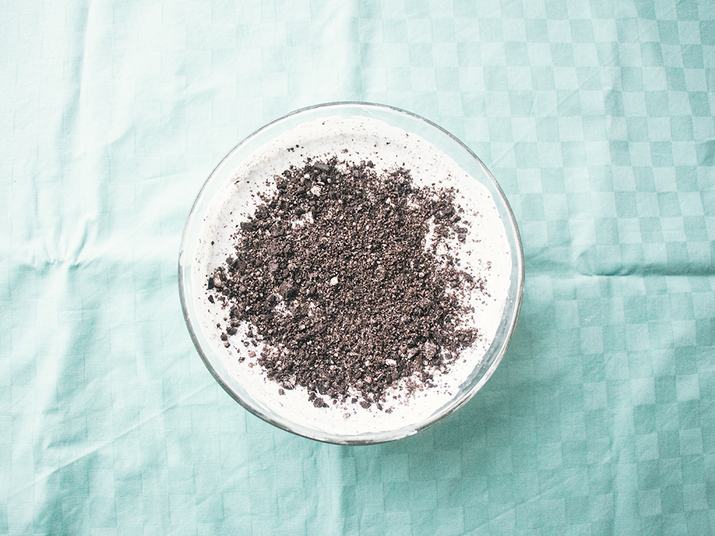 receita mousse de oreo