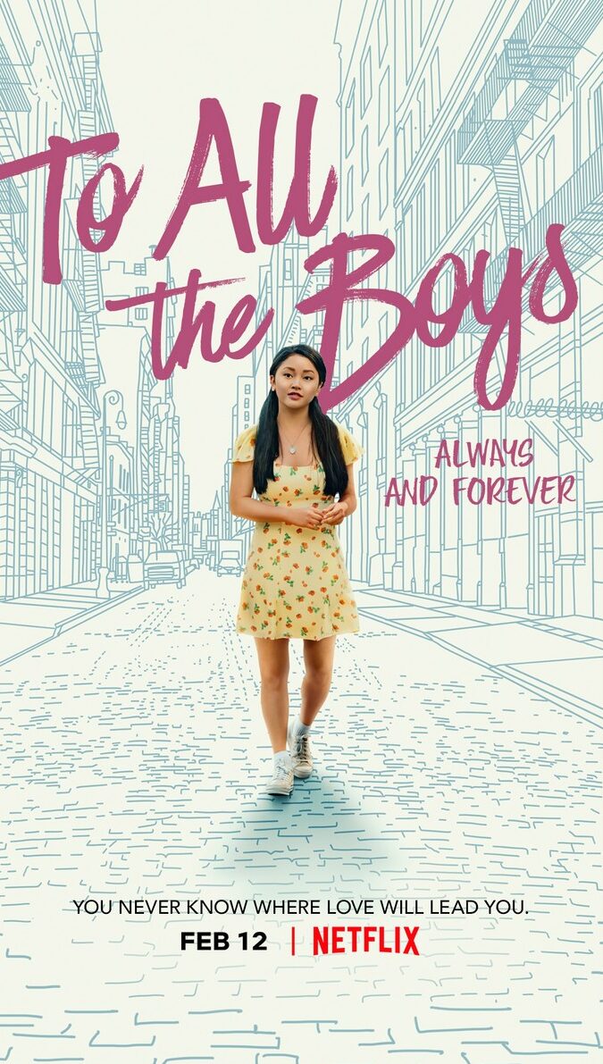 to all the boys always and forever